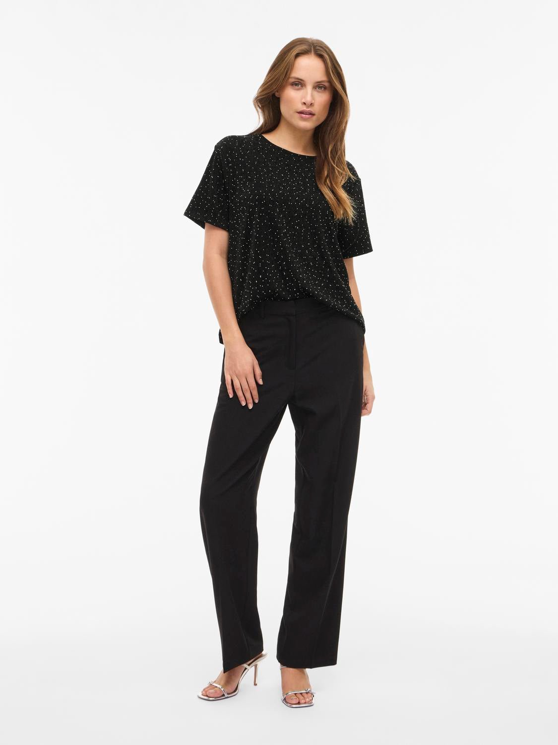 VISILNA Top - Black Beauty - VERO MODA & VILA Bergvik